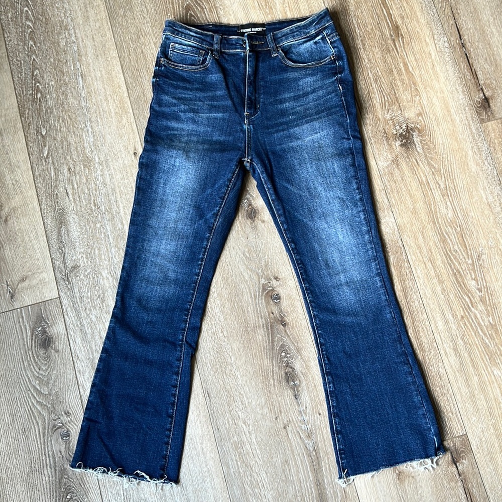 Etienne Marcel size 27 crop flare jeans